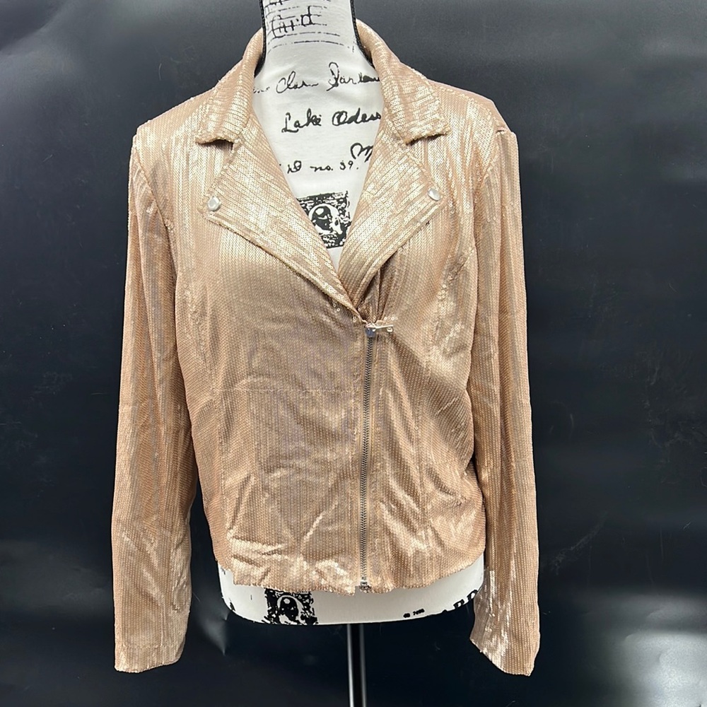 Candies gold sequined jacket size XL - juniors